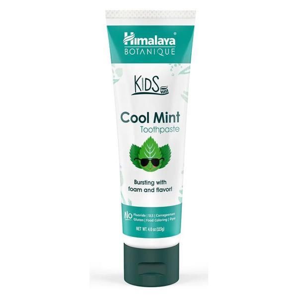 Himalaya Паста за зъби за деца - Himalaya Botanique Kids Cool Mint Toothpaste, 80 гр