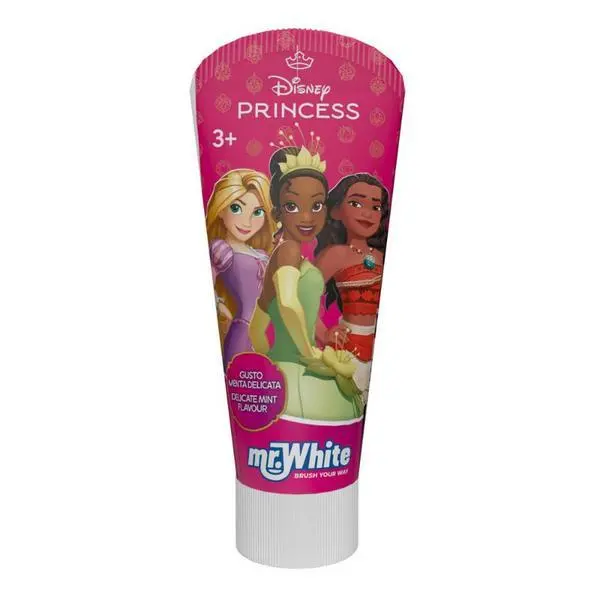 Mr. White Паста за зъби за деца - Mr. White Disney Princess, 75 мл