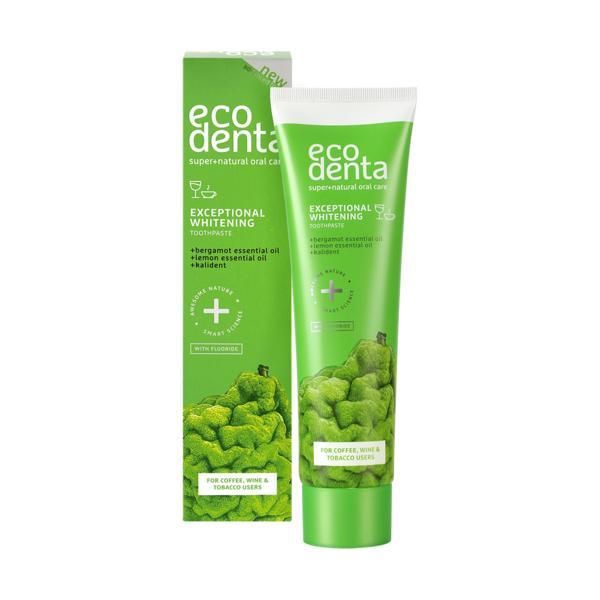 Ecodenta Паста за зъби за избелване с Бергамот, Лимоново масло Ecodenta, 100 мл