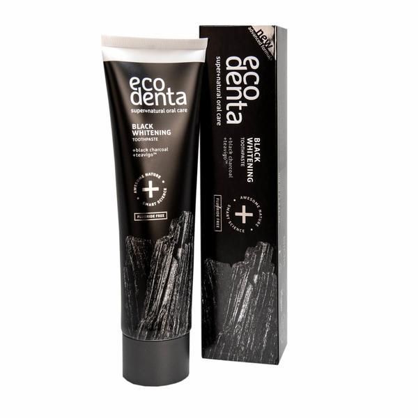 Ecodenta Паста за зъби за избелване с екстракт от въглени Ecodenta, 100 мл