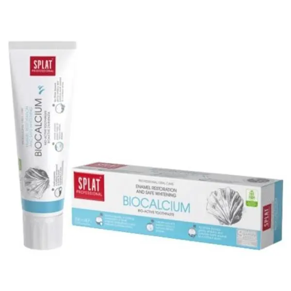 Splat Паста за зъби за възстановяване на емайла - Splat Professional Biocalcium Bio-Active паста за зъби, 100 мл