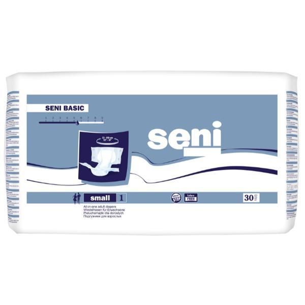 Seni Пелени за възрастни - Seni Basic, Small 1, 30 бр