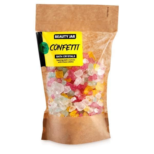 Beauty Jar Пенливи кристали за баня Confetti Beauty Jar, 600 гр