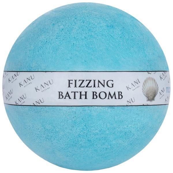 Kanu Nature Пенна бомба за баня Marina - KANU Nature Fizzing Bath Bomb Marina, 160 гр