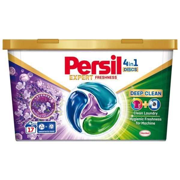 Persil Перилен препарат на капсули за пране - Persil 4 в 1 Expert Freshness Lavender, 17 бр