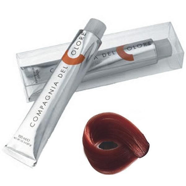 Compagnia del Colore Перманентен крем боя за коса Compagnia del Colore, нюанс Biondo Chiaro Oro Ramato 8.34, 100 мл