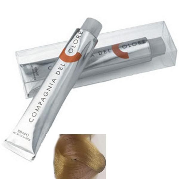 Compagnia del Colore Перманентен крем за боядисване, нюанс Biondo Chiarissimo Naturale Caldo 9.03 Compagnia del Colore,100 мл