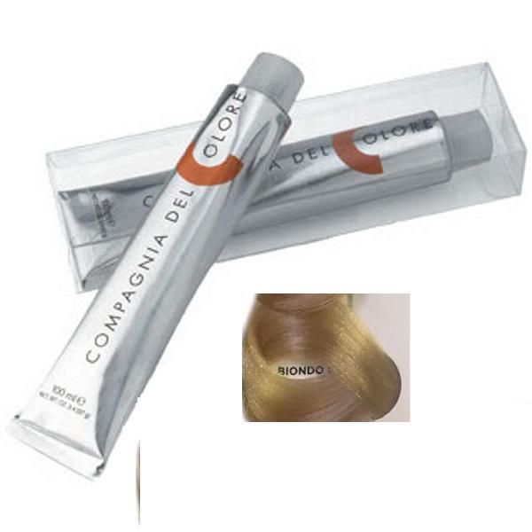 Compagnia del Colore Перманентен крем за боядисване, нюанс Biondo Platino Naturale Caldo 10.03 Compagnia del Colore,100 мл