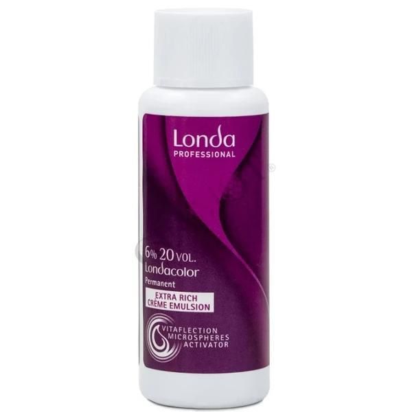 Londa Professional Перманентен оксидант 6% - Londa Professional Extra Rich Creme Emulsion 20 vol 60 мл