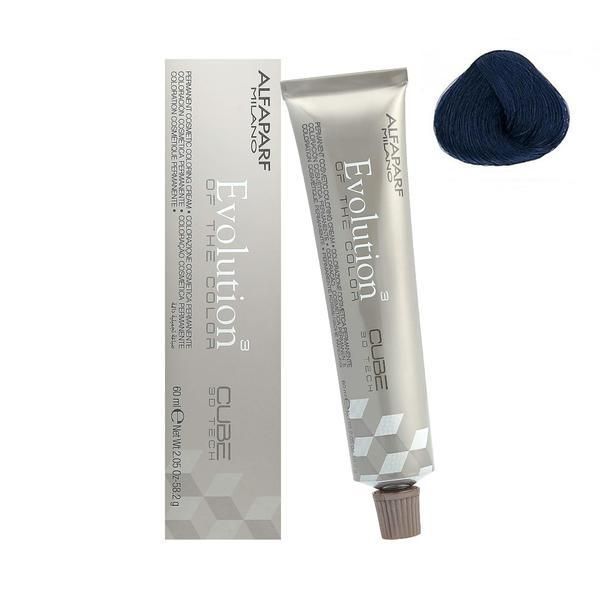 Alfaparf Milano Перманентна боя - Alfaparf Milano Evolution of the Color нюанс 1.11 Синьо черно