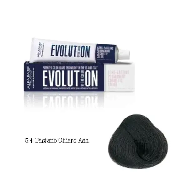 Alfaparf Milano Перманентна боя - Alfaparf Milano Evolution of the Color нюанс 5.1 Светло пепелно кестеняво