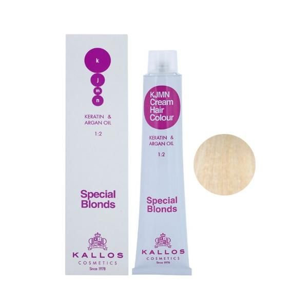 Kallos Перманентна боя &ndash; Ултра специално русо с бежов нюанс - Kallos KJMN Cream Hair Colour Special Blonds нюанс 12.013 Special Ultra Beige Blond 100мл