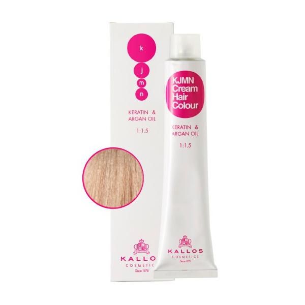Kallos Перманентна боя &ndash; Виолетово русо - Kallos KJMN Cream Hair Colour нюанс 90.02 Violet Blond 100мл