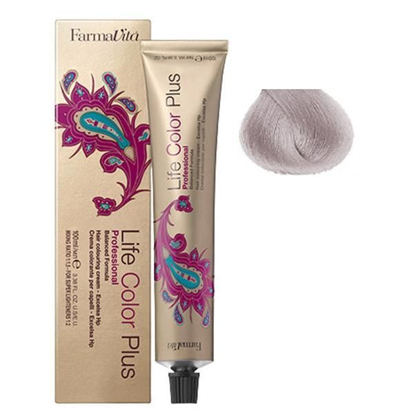 Farmavita Перманентна боя - FarmaVita Life Color Plus Professional, нюанс 10.12 Platinum Ash Iridescent Blonde, 100 мл