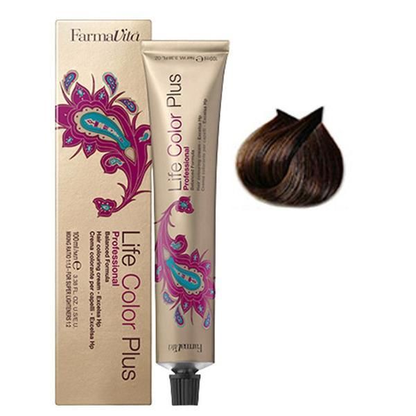 Farmavita Перманентна боя - FarmaVita Life Color Plus Professional, нюанс 5.3 Light Golden Brown 100 мл
