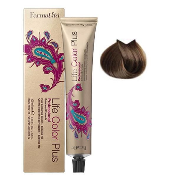 Farmavita Перманентна боя - FarmaVita Life Color Plus Professional, нюанс 7.00 Intense Blonde, 100 мл