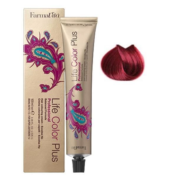 Farmavita Перманентна боя - FarmaVita Life Color Plus Professional, нюанс 7.62 Red Violet Blonde, 100 мл