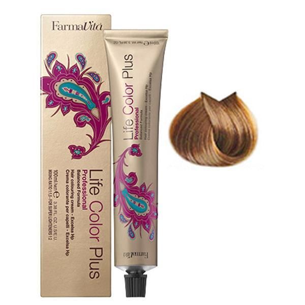 Farmavita Перманентна боя - FarmaVita Life Color Plus Professional, нюанс 8.33 Light Intense Golden Blonde, 100 мл