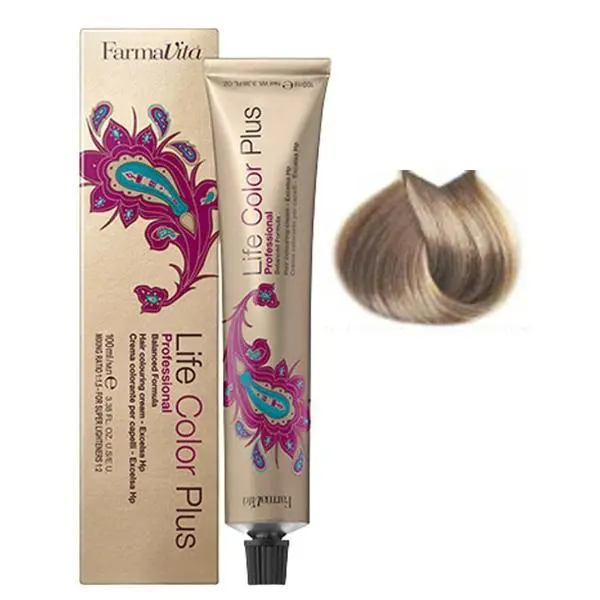 Farmavita Перманентна боя - FarmaVita Life Color Plus Professional, нюанс  9.13 Very Light Beige Blonde, 100 мл