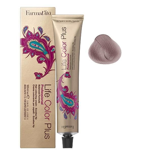 Farmavita Перманентна боя - FarmaVita Life Color Plus Professional, нюанс 9.72 Very Light Brown Iridescent Blonde, 100 мл