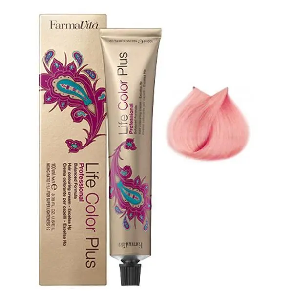 Farmavita Перманентна боя - FarmaVita Life Color Plus Professional, нюанс  PINK, 100 мл