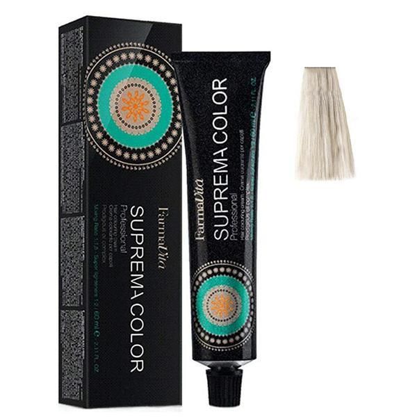Farmavita Перманентна боя - FarmaVita Suprema Color Professional, нюанс 12.16 (12.12) Special Blonde Ash Violet, 60 мл
