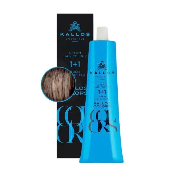 Kallos Перманентна боя - Kallos Colors Cream Hair Colour нюанс 5N Светло кафяво