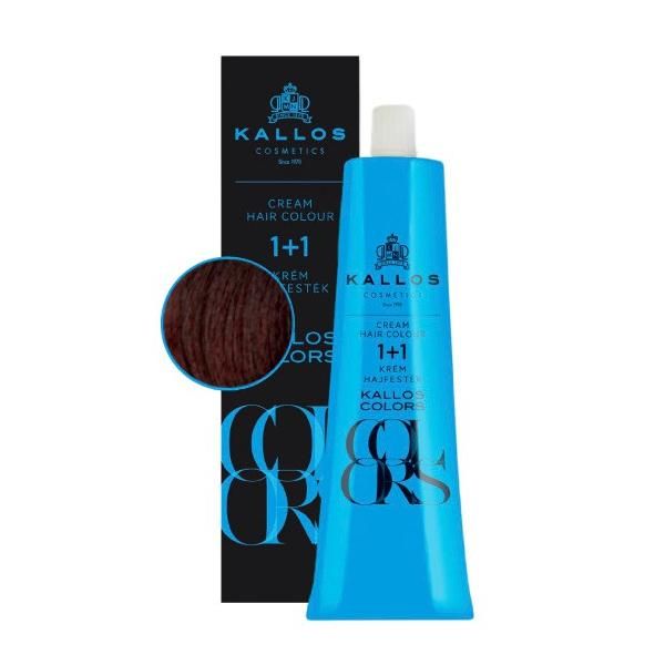 Kallos Перманентна боя - Kallos Colors Cream Hair Colour нюанс 6M Тъмен махагон