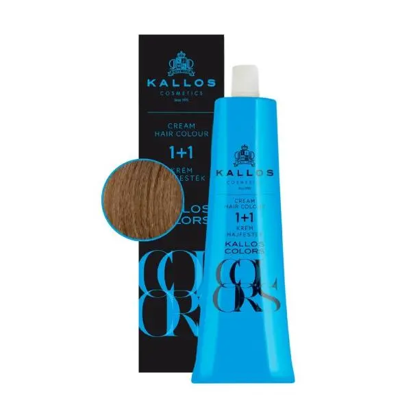 Kallos Перманентна боя - Kallos Colors Cream Hair Colour нюанс 7G Светло златисто русо