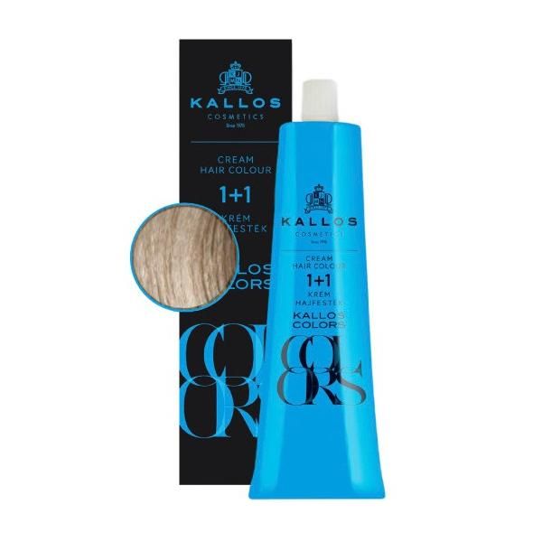 Kallos Перманентна боя - Kallos Colors Cream Hair Colour нюанс 9C Пепелно русо бежово