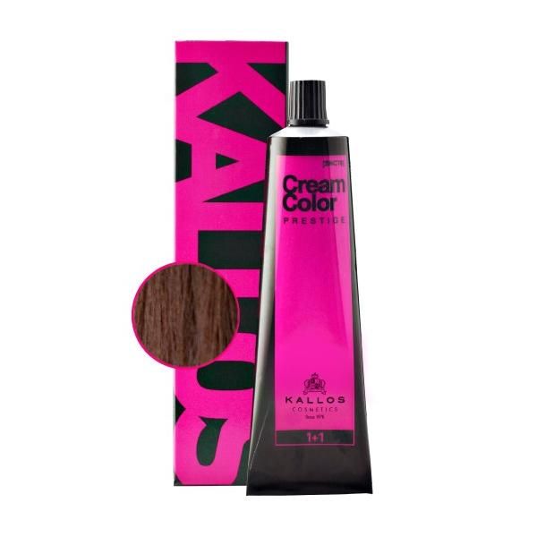 Kallos Перманентна боя - Kallos Prestige Cream Color нюанс 5 Светло кафяво