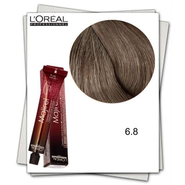 L'oreal Professionnel Перманентна боя - L&#039;Oreal Professionnel Majirel Ionene G Incell 6.8 тъмно русо моча