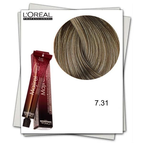 L'oreal Professionnel Перманентна боя - L&#039;Oreal Professionnel Majirel Ionene G Incell 7.31 златисто пепелно русо