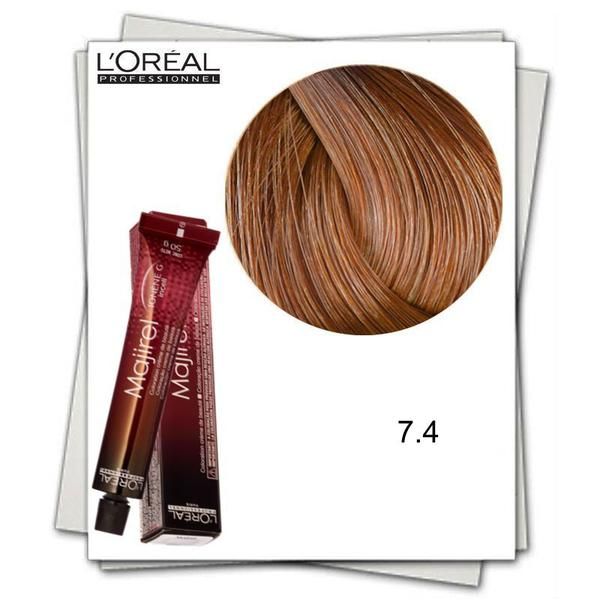 L'oreal Professionnel Перманентна боя - L&#039;Oreal Professionnel Majirel Ionene G Incell 7.4 медено русо