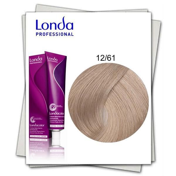 Londa Professional Перманентна боя - Londa Professional нюанс 12/61 специално русо пепелно виолетово