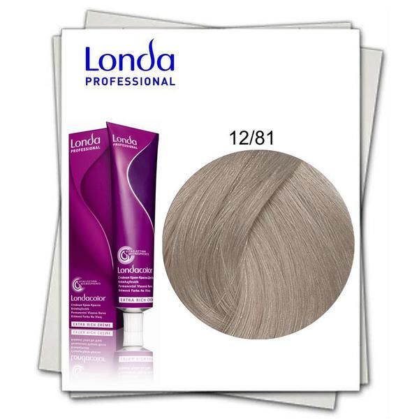 Londa Professional Перманентна боя - Londa Professional нюанс 12/81 специално русо перлено пепелно
