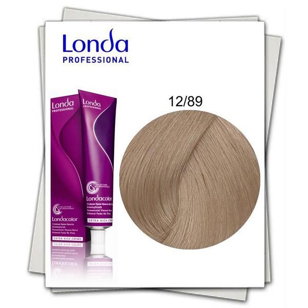 Londa Professional Перманентна боя - Londa Professional нюанс 12/89 специално русо пепелно перлено