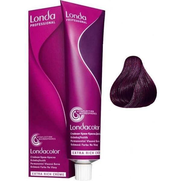 Londa Professional Перманентна боя - Londa Professional нюанс 4/65 средно кестеняво виолетово червено