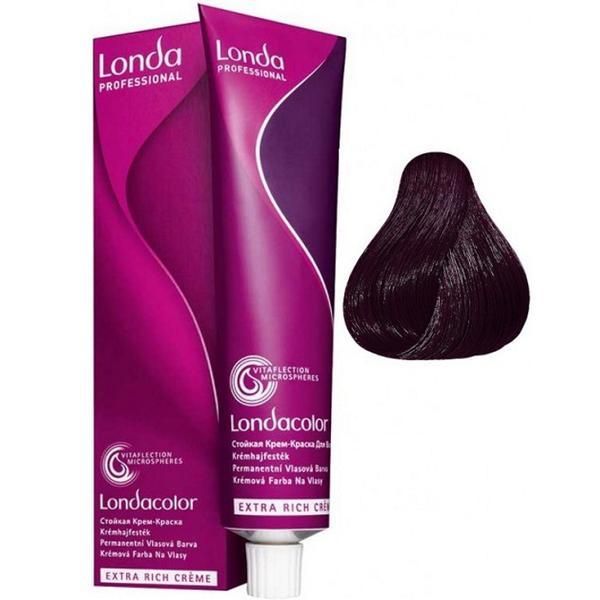 Londa Professional Перманентна боя - Londa Professional нюанс 4/75 средно кестеняво червеникаво кафяво