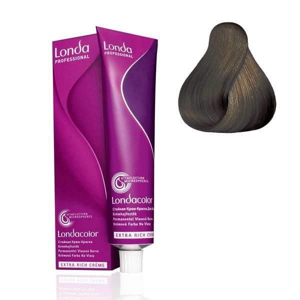 Londa Professional Перманентна боя - Londa Professional нюанс 5/71 светло кестеняво пепелно кафяво