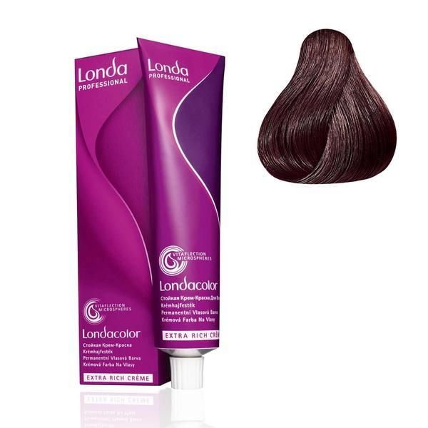 Londa Professional Перманентна боя - Londa Professional нюанс 5/75 светло кестеняво червено кафяво