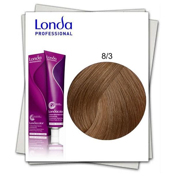Londa Professional Перманентна боя - Londa Professional нюанс 8/3 светло златисто русо