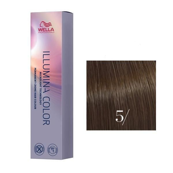Wella Professionals Перманентна боя - Wella Professionals Illumina Color нюанс 5/ светъл кестен