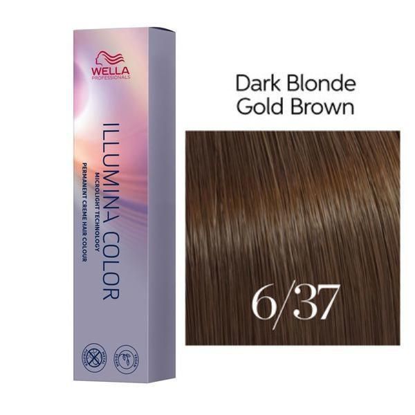 Wella Professionals Перманентна боя - Wella Professionals Illumina Color нюанс 6/37