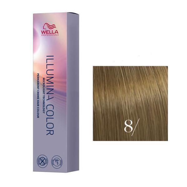 Wella Professionals Перманентна боя - Wella Professionals Illumina Color нюанс 8/ светло русо