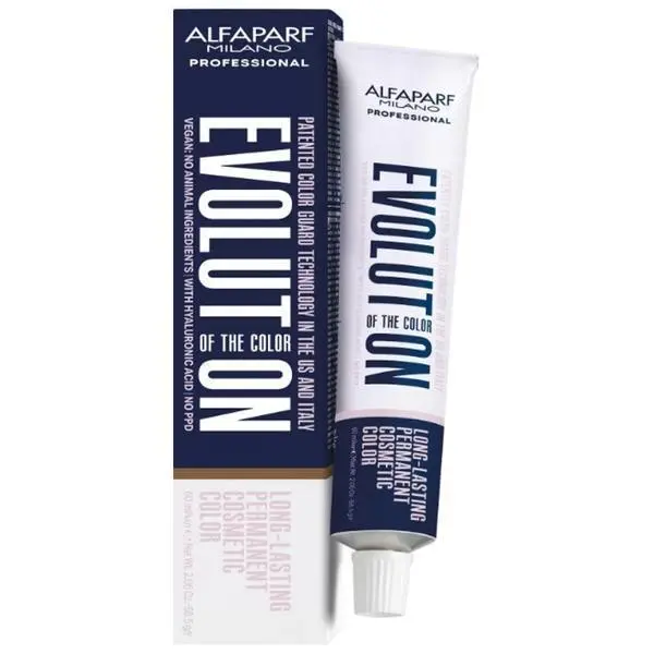 Alfaparf Milano Перманентна боя за коса - Alfaparf Milano Evolution of the Color нюанс 7.21 Средно русо Виолетово-пепеляво