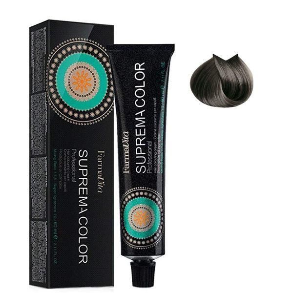 Farmavita Перманентна боя за коса FarmaVita Color Professional Permanent Dye, нюанс 7.11 Интензивно пепелно русо, 60 мл