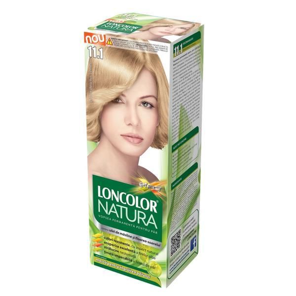 Loncolor Перманентна боя за коса Loncolor Natura, нюанс 11.1 светлосиво русо