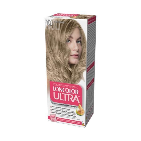 Loncolor Перманентна боя за коса, Loncolor Ultra нюанс 10 сиво русо