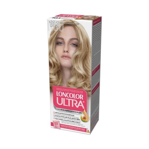 Loncolor Перманентна боя за коса, Loncolor Ultra нюанс 10.1 светлосиво русо